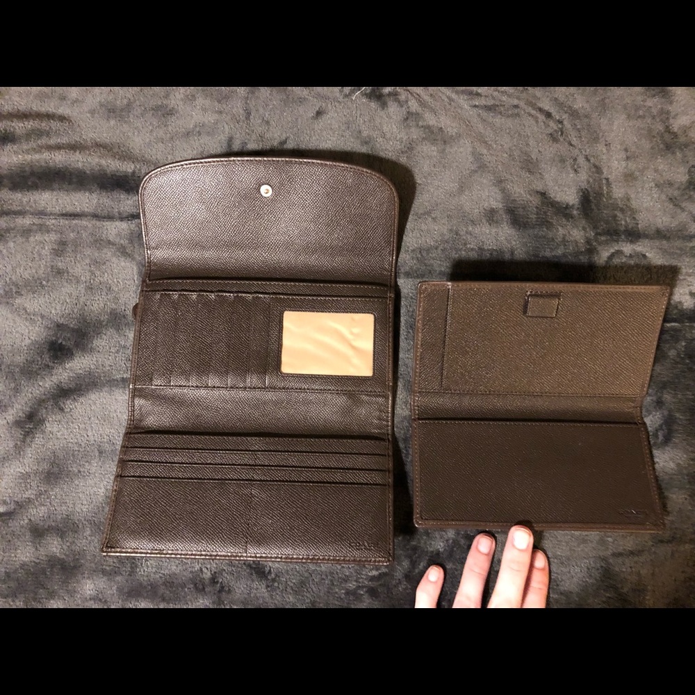 Coach Checkbook Wallet - Picture 2 of 2